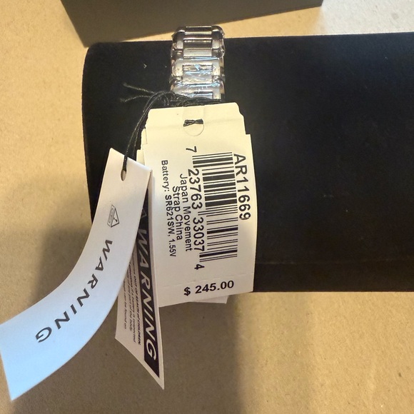 Emporio Armani Silver Women\'s Watch with Crystal Accents main image 9